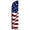 AMERICAN FLAG WINDLESS SWOOPER FLAG # W-SF-JB8