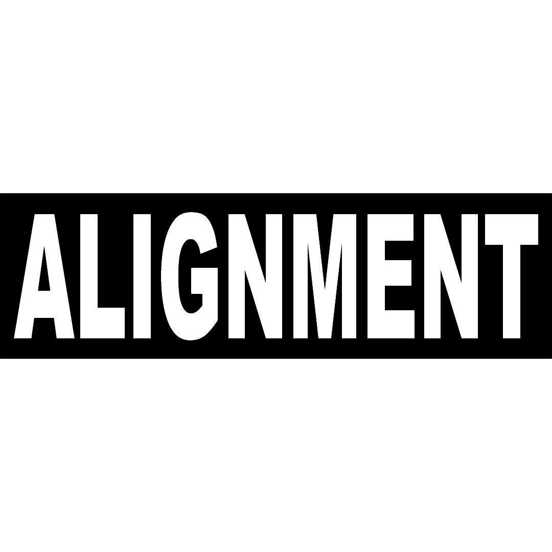 ALIGNMENT BANNER AB-92 O/S