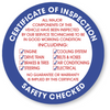 INSPECTION STICKERS - NEW!