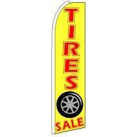 TIRES SALE SWOOPER FLAG # SF0077