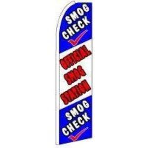 OFFICIAL SMOG STATION SWOOPER FLAG # SF0068