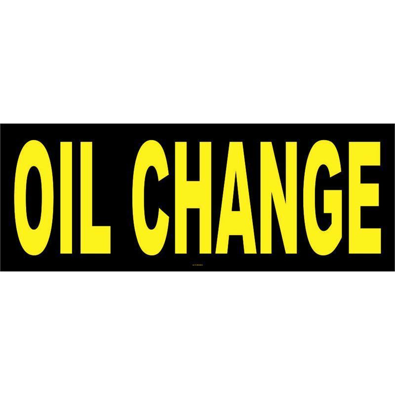 OIL CHANGE BANNER  #AB91