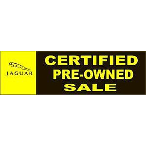 Jaguar Certified Pre-Owned Sale Banner
