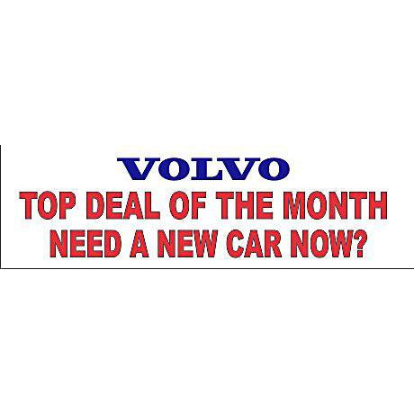 Vovlo Top Deal of the Month Banner