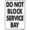 DO NOT BLOCK SIGN #PK18