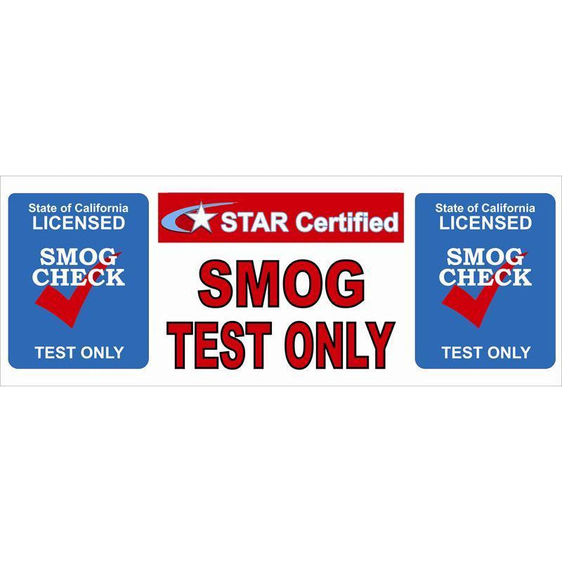 SMOG TEST ONLY BANNER #SBSTARTESTONLY !!!