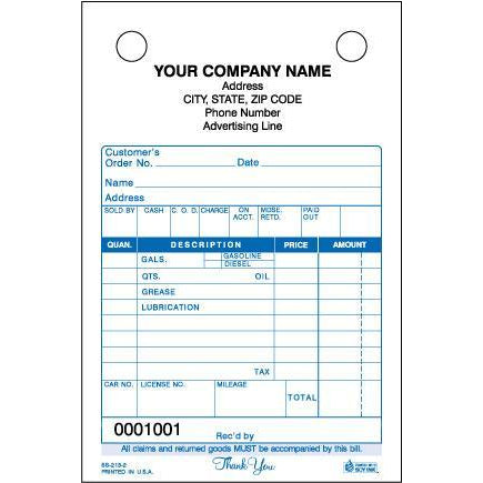 3 PART REGISTER FORMS 1000QTY #SS-2133