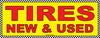 NEW & USED TIRES BANNER AB-22CHK