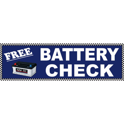 BATTERY CHECK BANNER AB333CHK