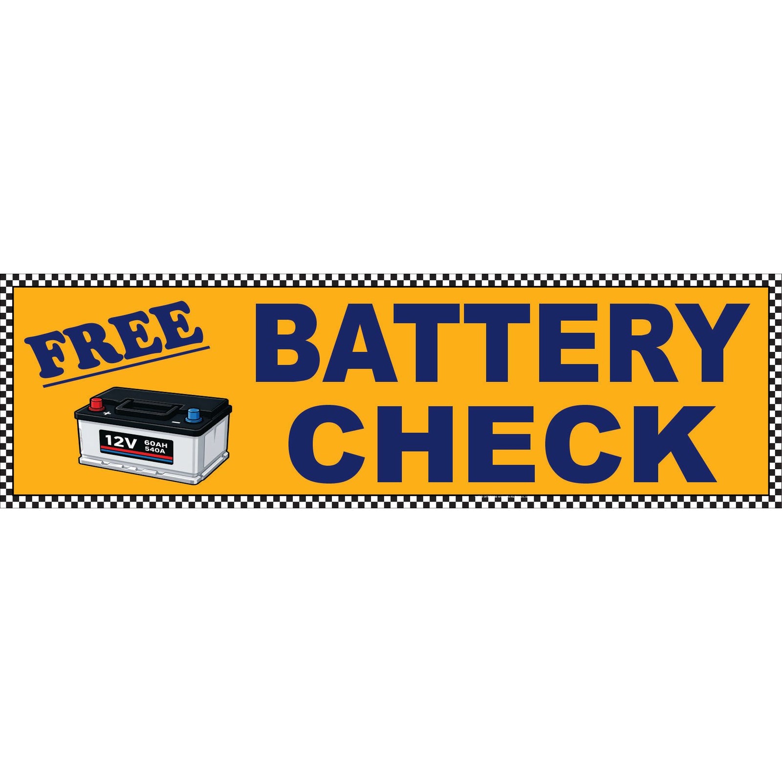 BATTERY CHECK BANNER AB333CHK
