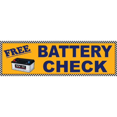 BATTERY CHECK BANNER AB333CHK