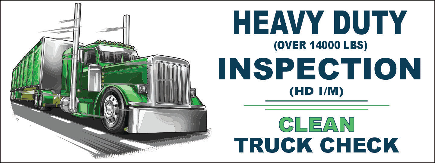 CTC CLEAN TRUCK CHECK ADVERTISING VINYL BANNER AB801