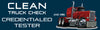 CTC CLEAN TRUCK CHECK ADVERTISING VINYL BANNER AB802