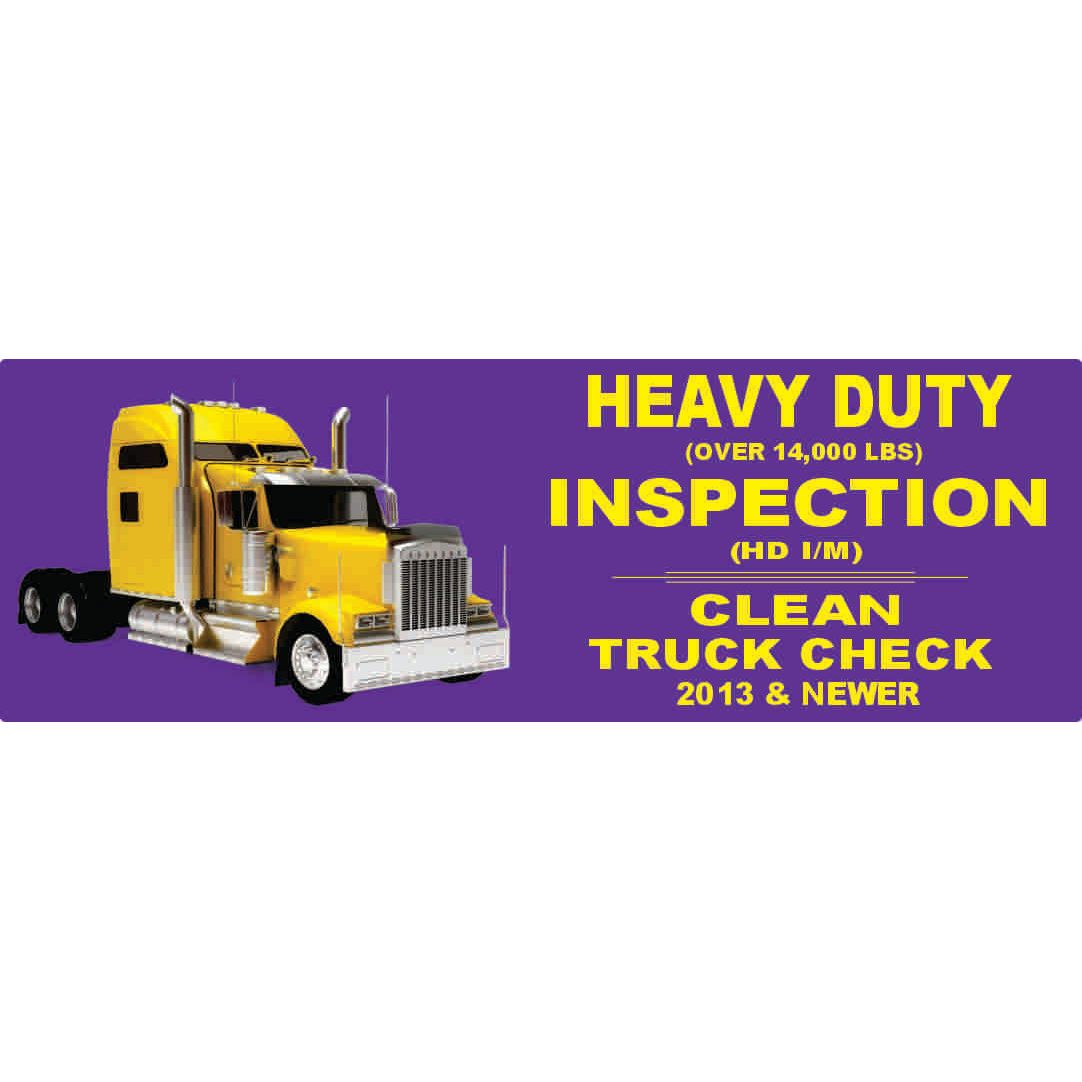 CTC CLEAN TRUCK CHECK ADVERTISING VINYL BANNER AB804