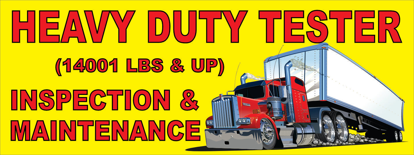 CTC CLEAN TRUCK CHECK ADVERTISING VINYL BANNER AB889