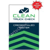 CLEAN TRUCK CHECK SIGN DOUBLE SIDED  (COLOR) DS-CTC-20X30 C