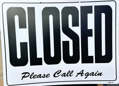 OPEN - CLOSED SIGN #OP3