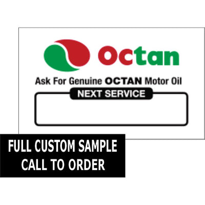 Custom Service Reminder Labels (BOXED)  #1850 Light Adhesive