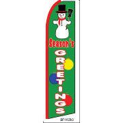 SEASONS GREETING SWOOPER FLAG SF-K593