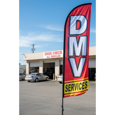 DMV Windless Swooper Flag W-SF-V82