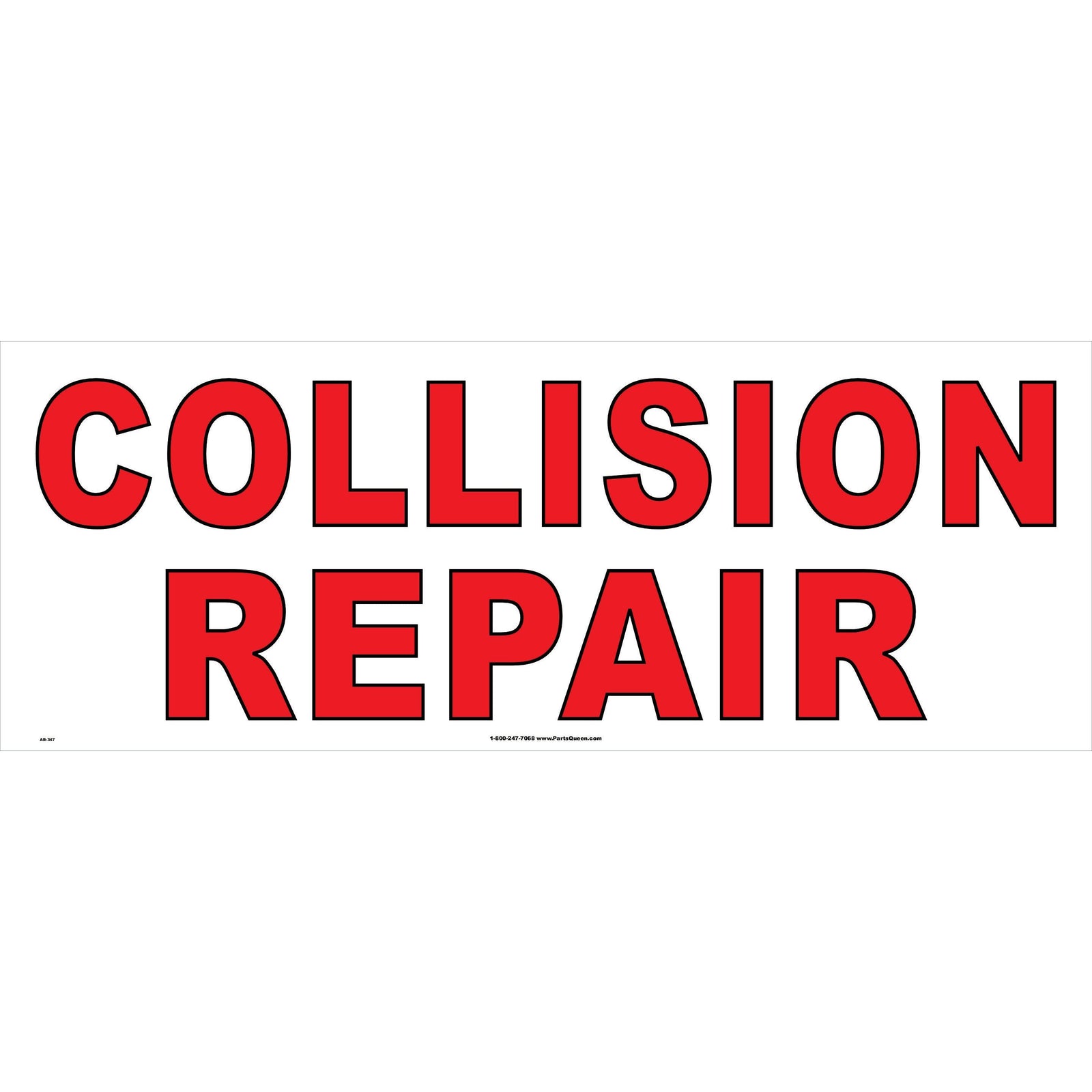 COLLISION REPAIR BANNER AB-347