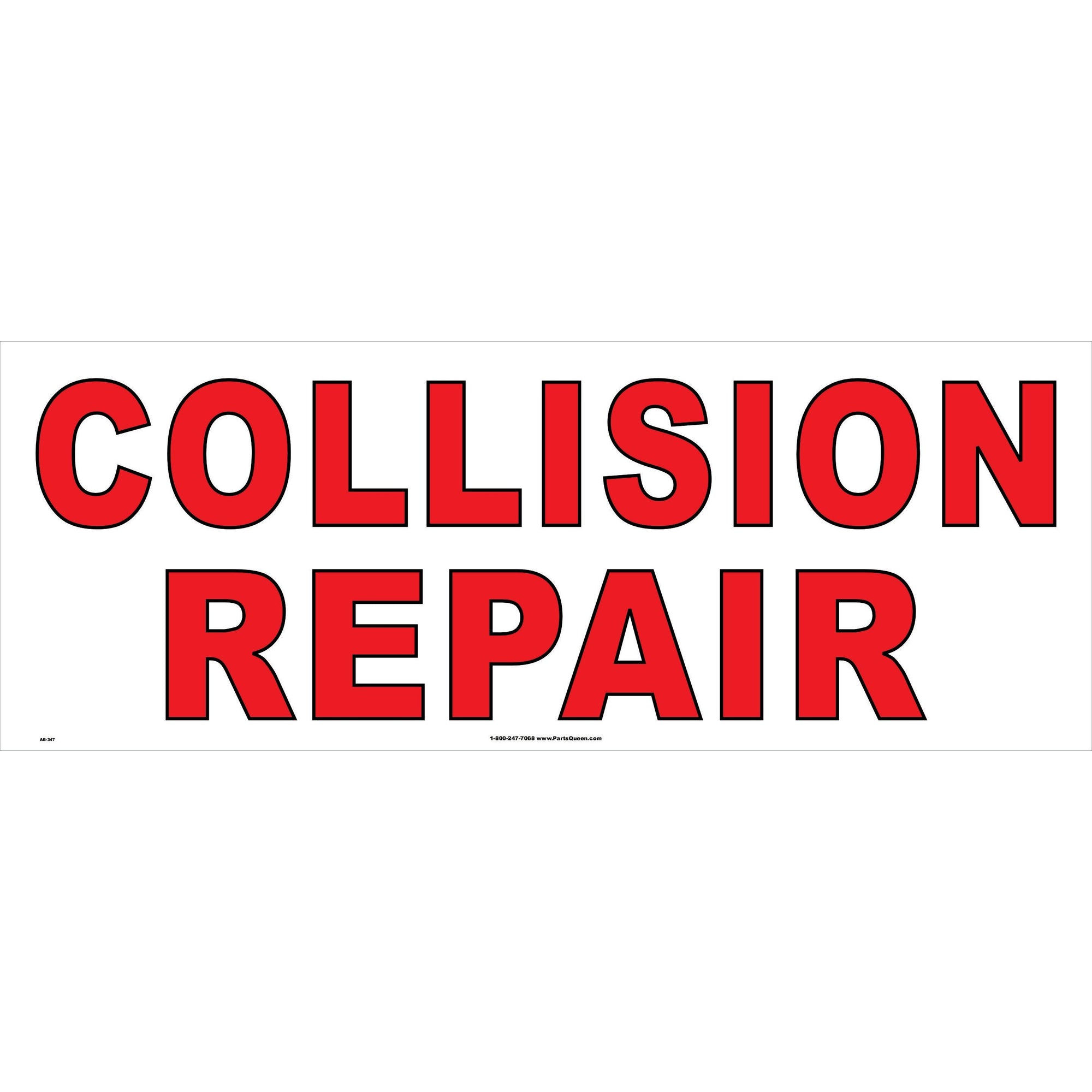 COLLISION REPAIR BANNER AB-347