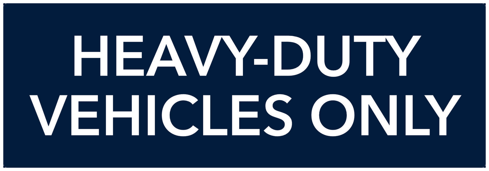California State Mandated HEAVY DUTY VEHICLES ONLY SIGN FOR STATIONS THAT ONLY DO HEAVY DUTY VEHICLES #SSD