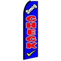 SMOG CHECK SWOOPER FLAG # SF0075