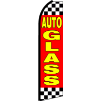 AUTO GLASS SWOOPER FLAG # SC8