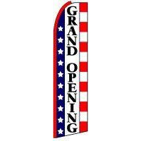 GRAND OPENING SWOOPER FLAG # SFMS0620