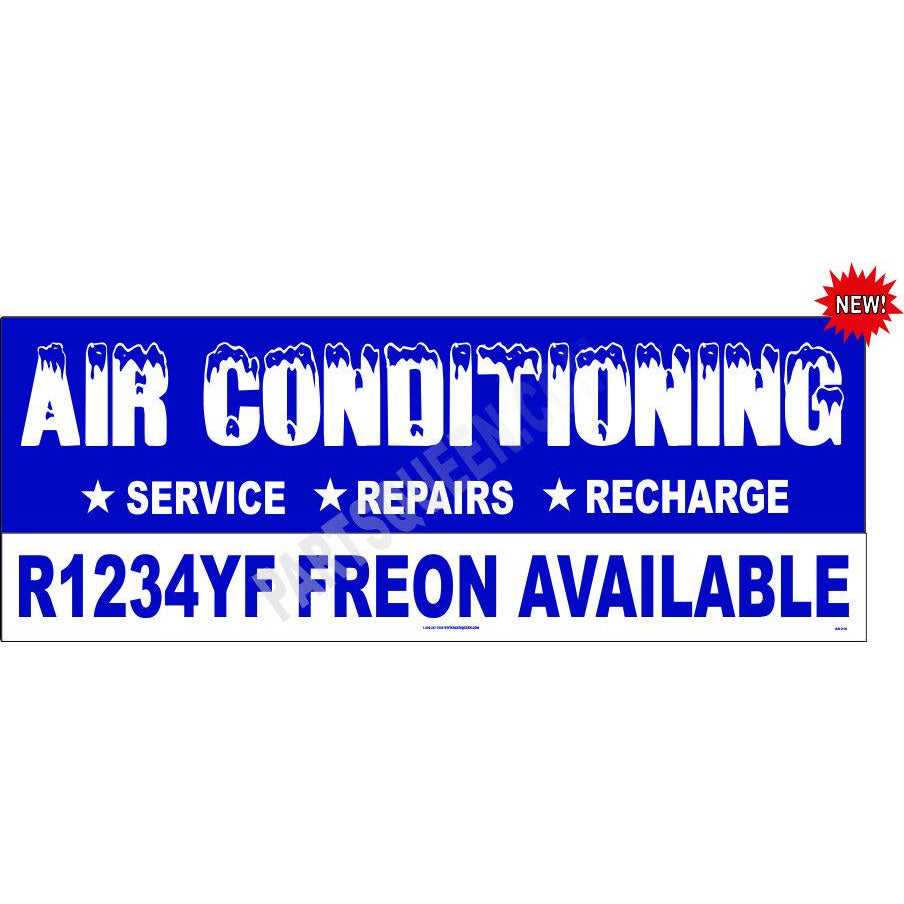 AB-216 A/C BANNER WITH R1234YF FREON NOW AVAILABLE !!!