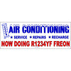 Air Conditioning Banner / Now Doing R1234YF Freon / AB-219 !!!