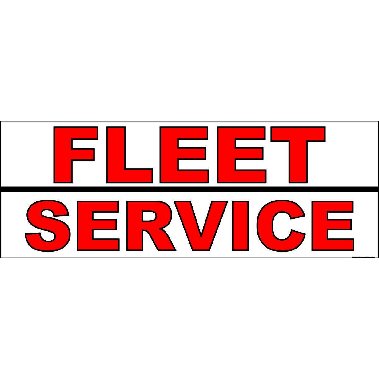 FLEET SERVICE BANNER AB225