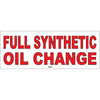 FULL SYNTHETIC OIL CHANGE # AB252