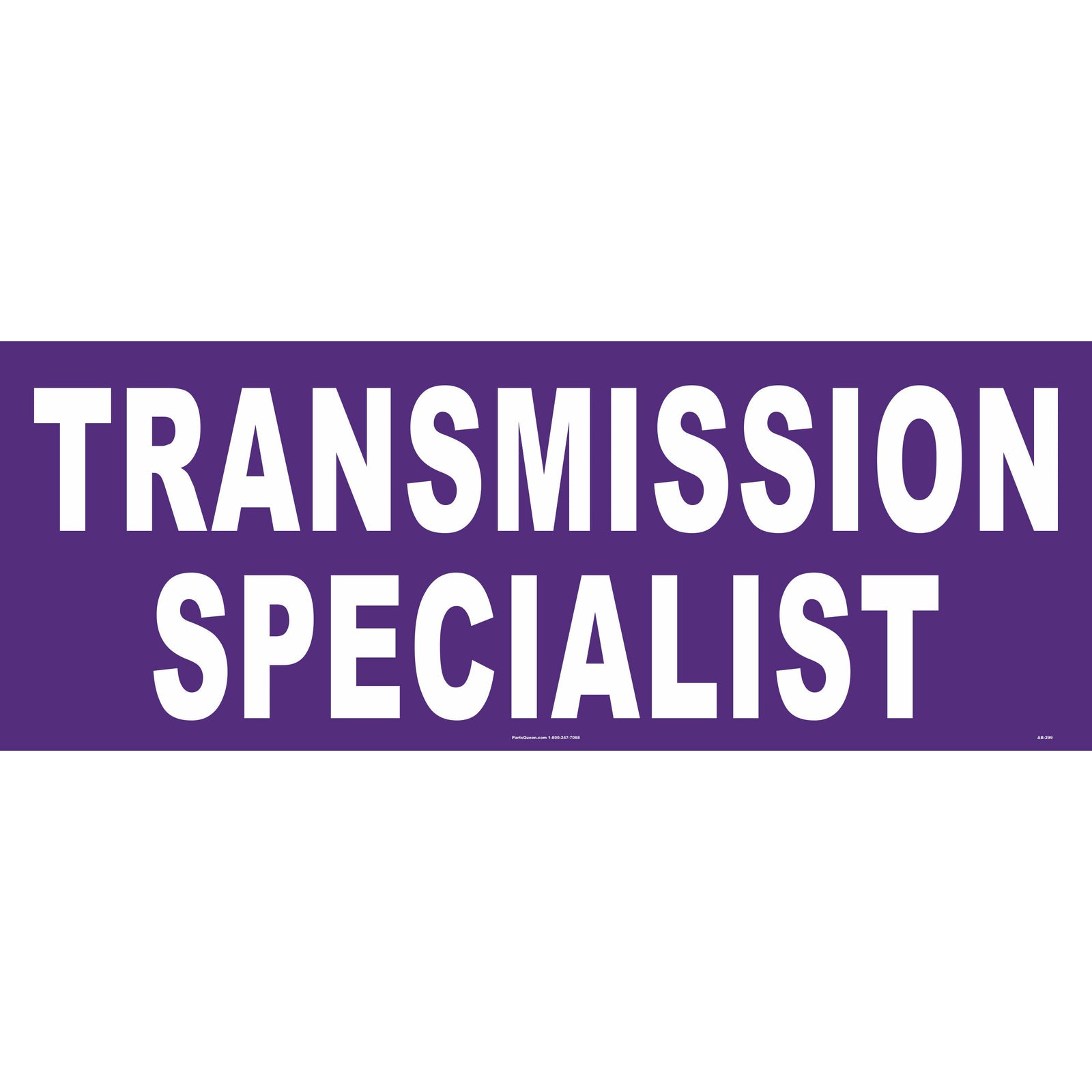 TRANSMISSION BANNER AB-299
