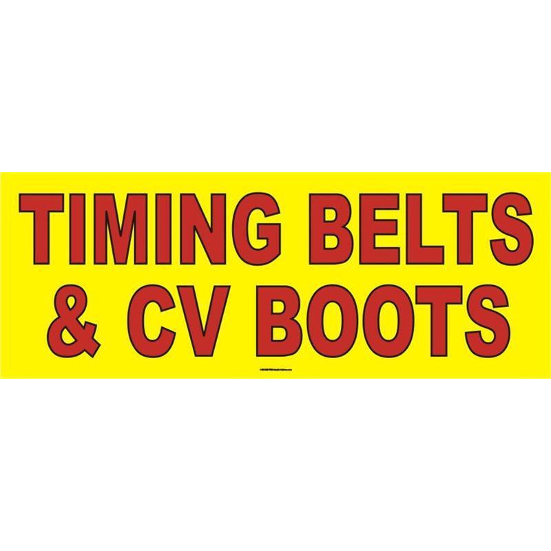 TIMING BELT & CV BANNER #AB05