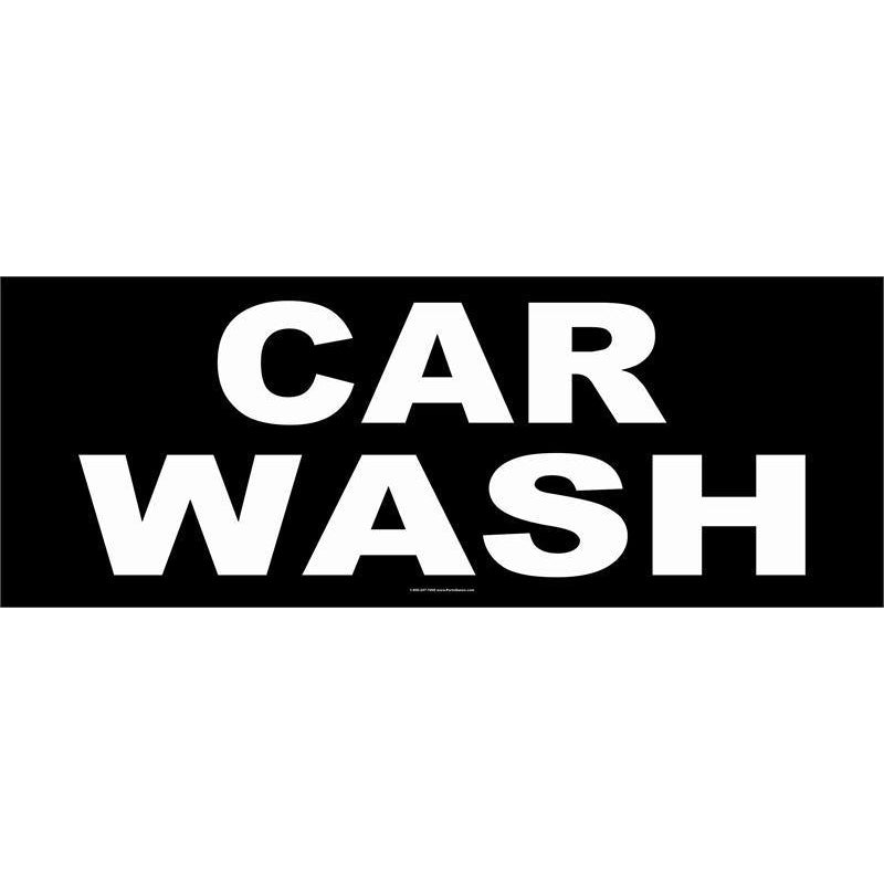 CAR WASH BANNER #AB118