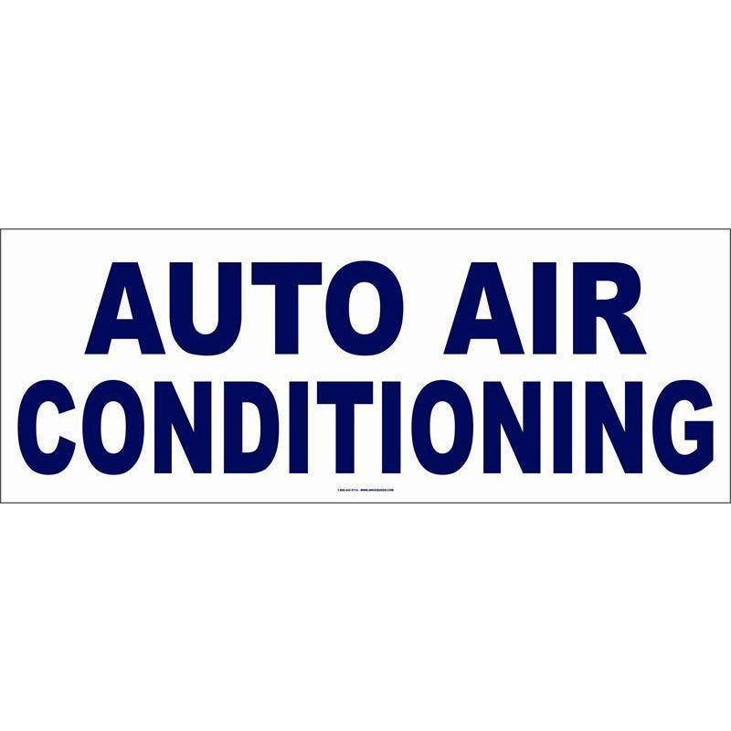 AUTO AIR CONDITIONING BANNER  #AB154