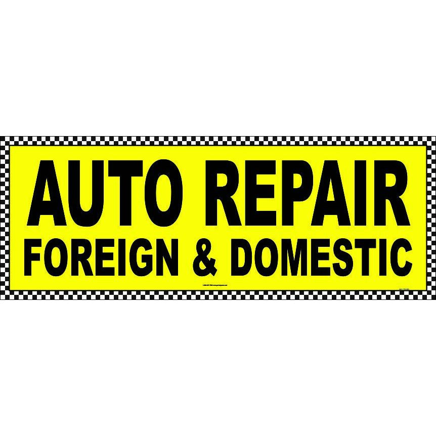 AB-179chk AUTO REPAIR BANNER