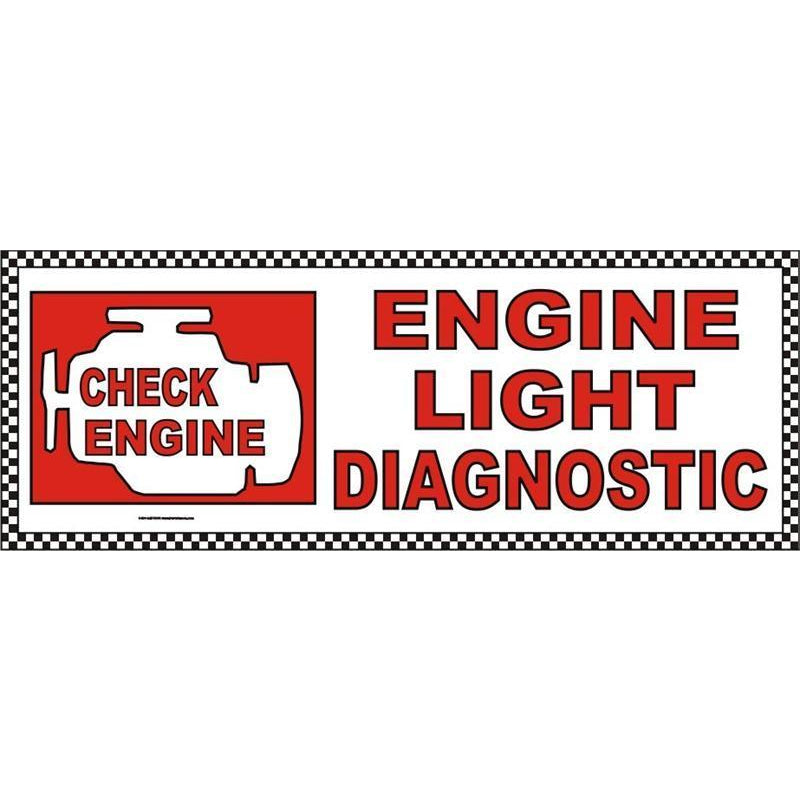 ENGINE LIGHT DIAGNOSTIC BANNER