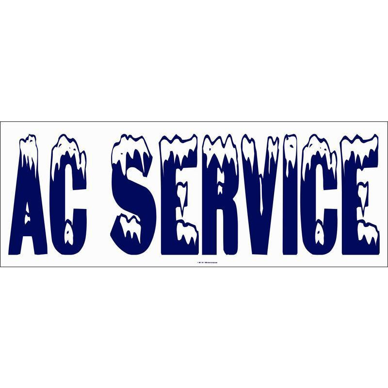 A/C SERVICE BANNER AB209