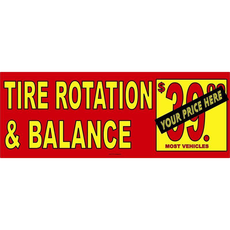 TIRE ROTATION BANNER #AB263