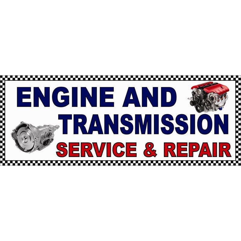 ENGINE & TRANSMISSION BANNER #AB319