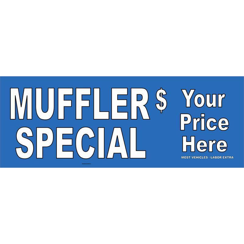 MUFFLER SPECIAL $ BANNER #AB73