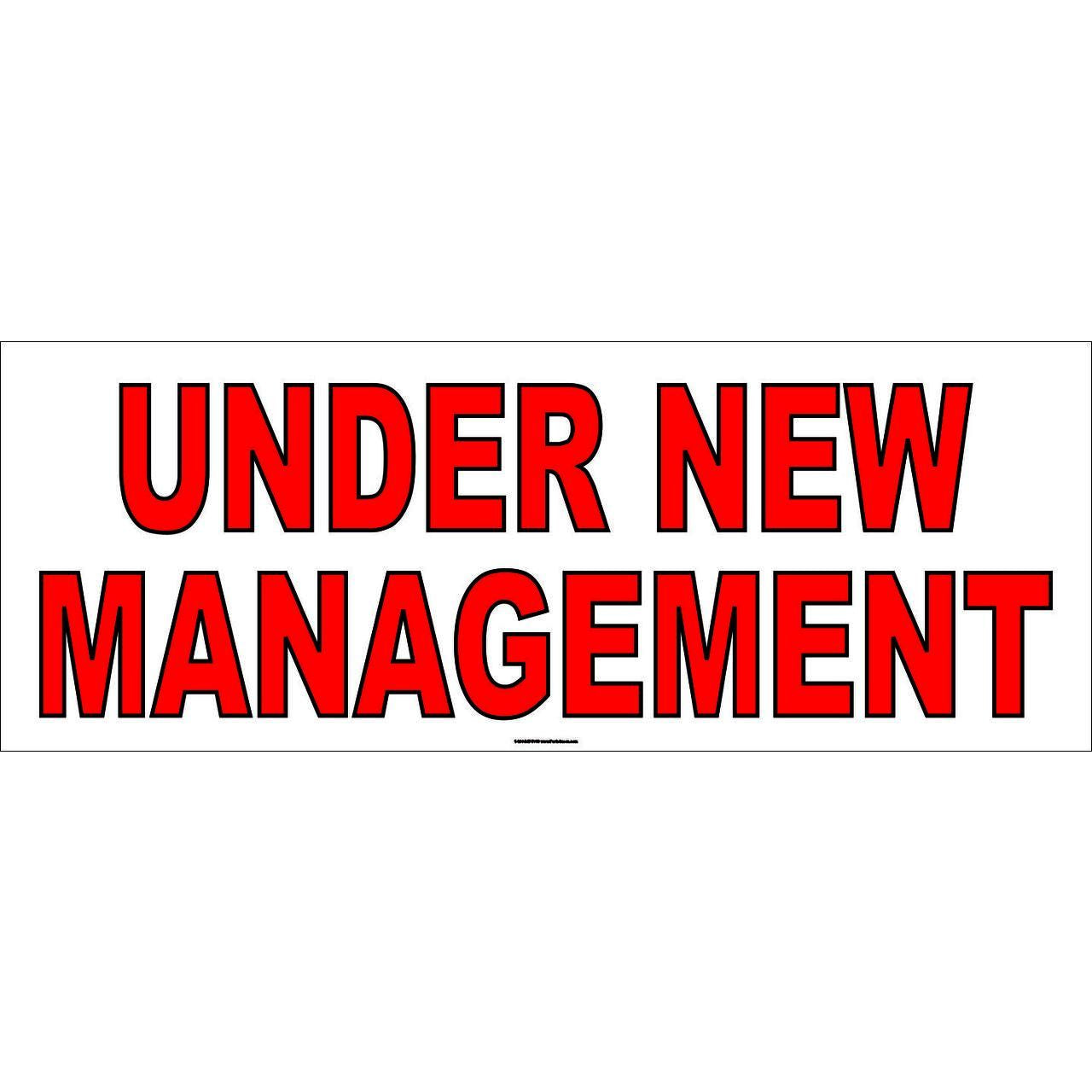 UNDER NEW MANAGEMENT # AB60