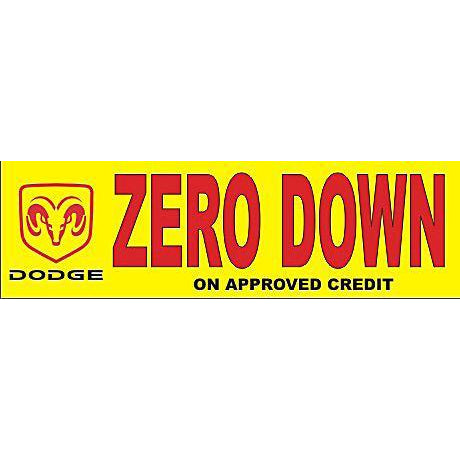 ZERO DOWN BANNER #DB02