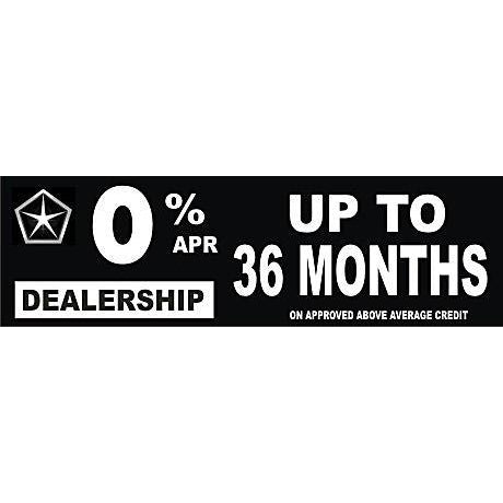 0% APR BANNER  #DB08 !!!