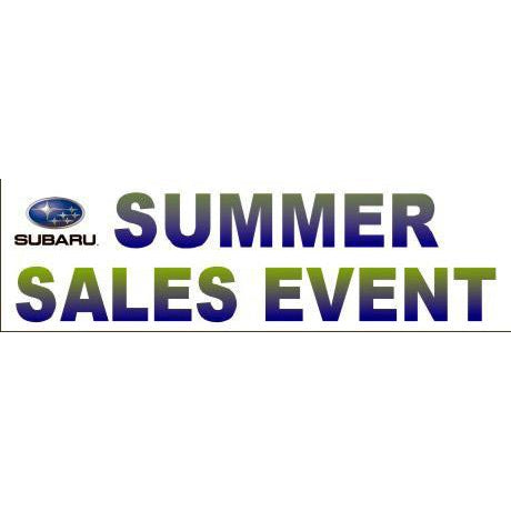 SUBARU Summer Sales Event Banner