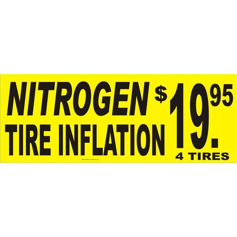 NITROGEN TIRE $  BANNER #GB12