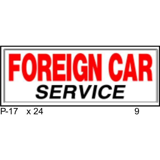 Foreign Car Service P17
